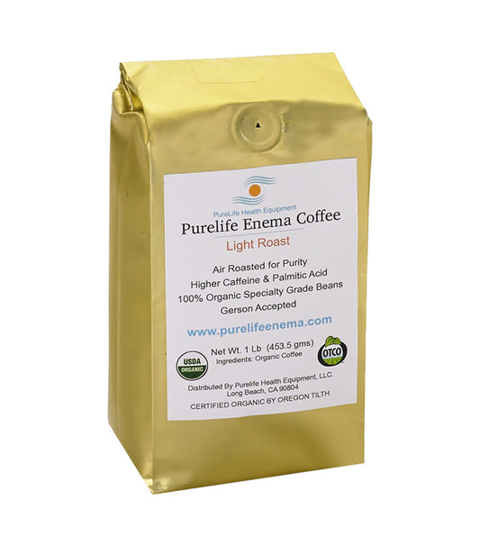 Purelife Enema Coffee | Air Roasted Coffee Beans